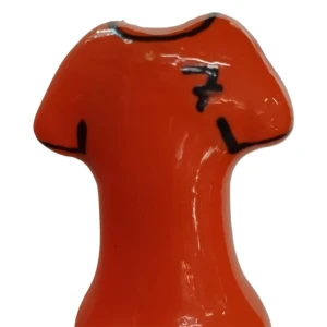 CONDOMERIE - CAMISA LARANJA NOVIDADES PINTADA Ã MÃO